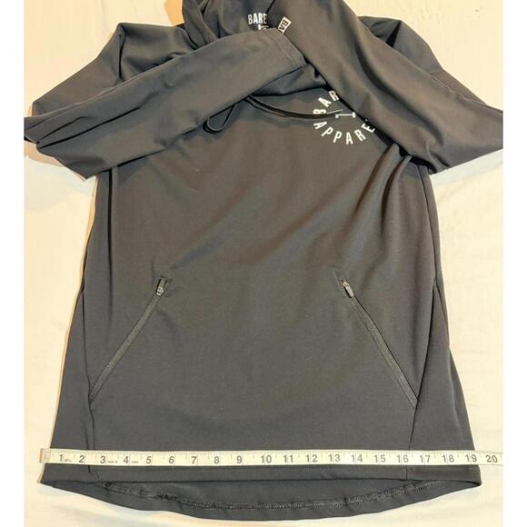 Barebell Apparel Mens Stealth Athletic Performance Hoodie Size Small - Picture 8 of 8